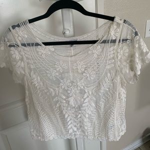 lace shirt